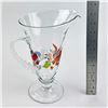 Image 13 : HAND BLOWN GLOBAL AMICI ART GLASS WATER PITCHER