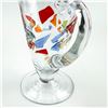 Image 9 : HAND BLOWN GLOBAL AMICI ART GLASS WATER PITCHER