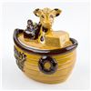 Image 2 : CERAMIC GIFTCRAFT NOAHS ARK COOKIE JAR SCULPTURE