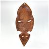 Image 8 : 16.5” FACE MASK WOOD CARVING SCULPTURE - SIGNED