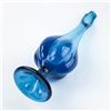 Image 11 : VIKING EPIC BLUENIQUE SWUNG GLASS VASE - 6 PETAL
