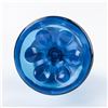Image 12 : VIKING EPIC BLUENIQUE SWUNG GLASS VASE - 6 PETAL