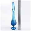 Image 13 : VIKING EPIC BLUENIQUE SWUNG GLASS VASE - 6 PETAL