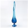 Image 4 : VIKING EPIC BLUENIQUE SWUNG GLASS VASE - 6 PETAL