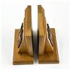 Image 8 : VTG MID CENTURY MODERN SCOTIABANK BOOKENDS
