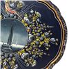 Image 4 : FLORAL HAND PAINTED WOODEN TOLEWARE TRAY ART