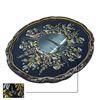 Image 5 : FLORAL HAND PAINTED WOODEN TOLEWARE TRAY ART