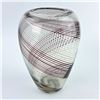 Image 2 : SPIRAL LINES ART GLASS VASE - VICKE LINDSTRAND STYLE