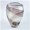 Image 3 : SPIRAL LINES ART GLASS VASE - VICKE LINDSTRAND STYLE