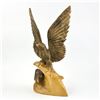 Image 2 : VTG HAND CARVED WOODEN EAGLE EAGLET SCULPTURE