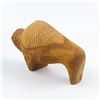 Image 3 : HAND CARVED ABSTRACT BISON BUFFALO CARVING