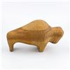 Image 6 : HAND CARVED ABSTRACT BISON BUFFALO CARVING
