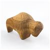 Image 7 : HAND CARVED ABSTRACT BISON BUFFALO CARVING