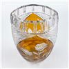 Image 9 : VTG JULIA POLAND CUT-TO-CLEAR CRYSTAL FLOWER VASE