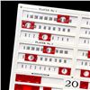Image 2 : 1-4 PLAYER DART GAME SCORBOARD MARKING SYSTEM