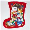 Image 2 : QUILTED STYLE CHRISTMAS STOCKING - TEDDY BEARS ETC