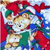 Image 8 : QUILTED STYLE CHRISTMAS STOCKING - TEDDY BEARS ETC