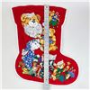Image 9 : QUILTED STYLE CHRISTMAS STOCKING - TEDDY BEARS ETC