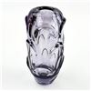 Image 4 : VTG CZECH AMETHYST ART GLASS VASE BY JAN BERANEK