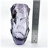 Image 9 : VTG CZECH AMETHYST ART GLASS VASE BY JAN BERANEK