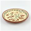 Image 3 : GREENFIELD POTTERY - ANNE BORRELLO FOLK ART PLATE