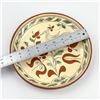 Image 7 : GREENFIELD POTTERY - ANNE BORRELLO FOLK ART PLATE