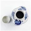 Image 14 : VTG BLUE & WHITE PORCELAIN GINGER JAR - TEA CADDY