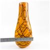 Image 14 : ARTE MURANO CARAMEL & AMBER COLOUR GLASS VASE