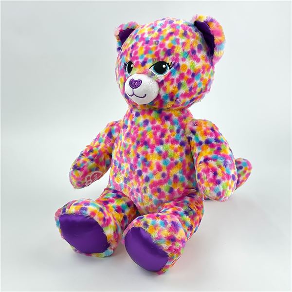 SPOTTED CONFETTI BEAR - BUILD-A-BEAR WORKSHOP