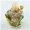 Image 10 : VINTAGE LAUGHING BUDDHA FIGURINE RESIN STATUE