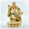 Image 11 : VINTAGE LAUGHING BUDDHA FIGURINE RESIN STATUE