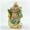Image 12 : VINTAGE LAUGHING BUDDHA FIGURINE RESIN STATUE