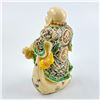Image 4 : VINTAGE LAUGHING BUDDHA FIGURINE RESIN STATUE