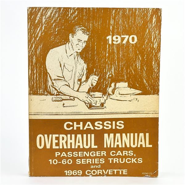 CHASSIS MANUAL CARS TRUCKS CORVETTE AUTO REPAIR