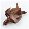 Image 8 : HAND CARVED WOOD SEA TURTLE FIGURINE SCULPTURE