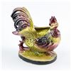 Image 2 : HULL POTTERY CERAMIC ROOSTER PLANTER SCULPTURE