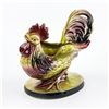 Image 4 : HULL POTTERY CERAMIC ROOSTER PLANTER SCULPTURE