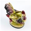 Image 9 : HULL POTTERY CERAMIC ROOSTER PLANTER SCULPTURE