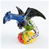 Image 7 : HAND CRAFTED CERAMIC DRAGON FIGURINE SCULPTURE