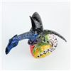 Image 9 : HAND CRAFTED CERAMIC DRAGON FIGURINE SCULPTURE