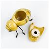 Image 10 : VTG MID-CENTURY MODERN BEE SHAPED HONEY POT