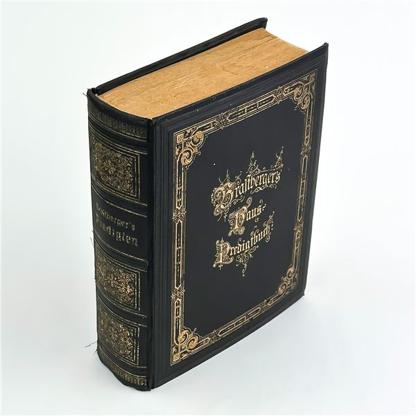 VINTAGE ANTIQUE GERMAN BOOK OF SERMONS - 1912