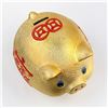 Image 9 : LARGE CHINESE LUCKY FORTUNE PIG PIGGY COIN BANK