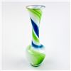 Image 1 : HAND BLOWN MURANO STYLE STUDIO ART GLASS VASE
