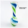 Image 3 : HAND BLOWN MURANO STYLE STUDIO ART GLASS VASE