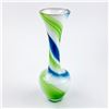 Image 4 : HAND BLOWN MURANO STYLE STUDIO ART GLASS VASE