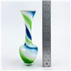 Image 9 : HAND BLOWN MURANO STYLE STUDIO ART GLASS VASE