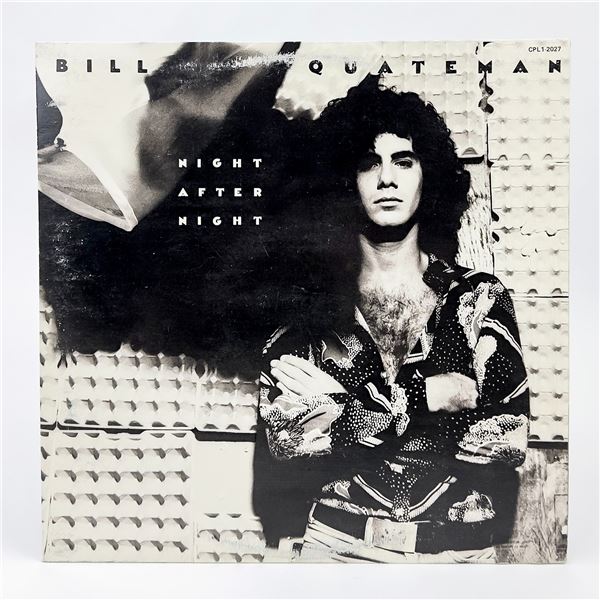 BILL QUATEMAN NIGHT AFTER NIGHT VINYL LP RECORD