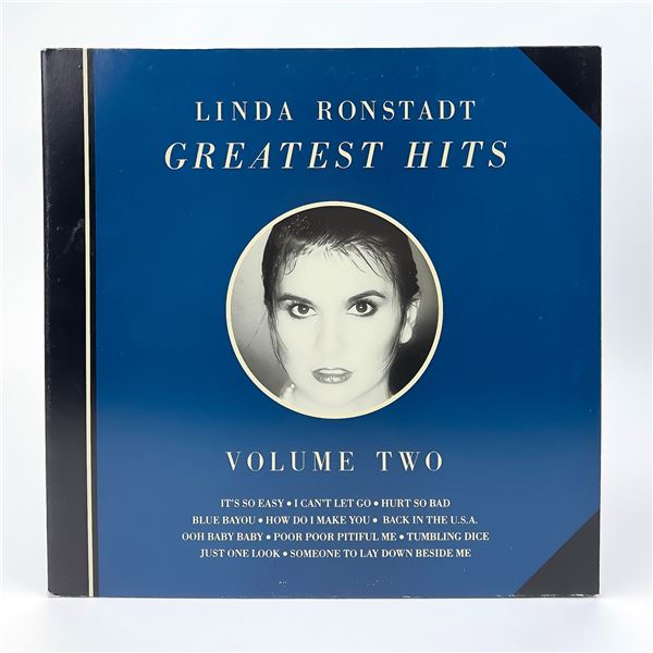 LINDA RONSTADT GREATEST HITS VOLUME TWO VINYL LP