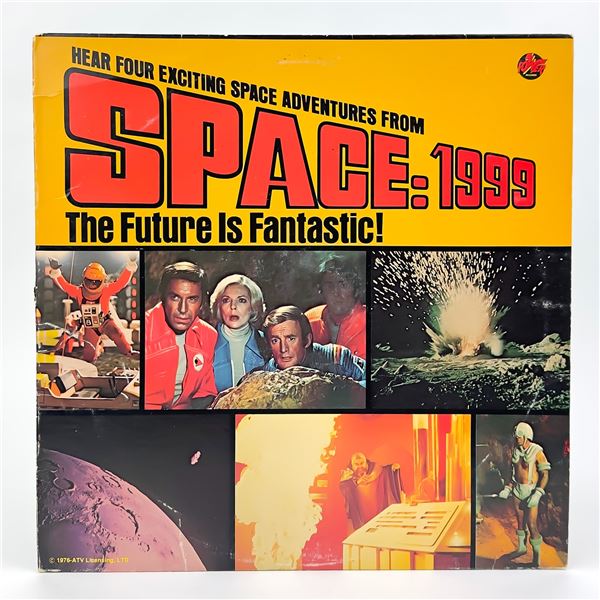 SPACE 1999 SPACE ADVENTURES VINYL RECORD ALBUM
